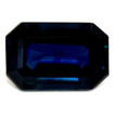 Emerald 0.67 Blue Sapphire - #1079927