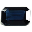 Emerald 0.62 Blue Sapphire - #1079594