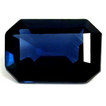 Emerald 0.60 Blue Sapphire - #1080265