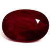 Oval 0.82 Red Ruby - #1081040