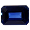 Emerald 0.67 Blue Sapphire - #1081607