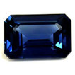 Emerald 0.71 Blue Sapphire - #1081611