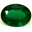 Oval 0.96 Green Emerald - #1083363