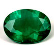 Oval 0.77 Green Emerald - #1084411
