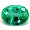 Oval 0.69 Green Emerald - #1084645