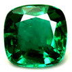 Cushion 0.57 Green Emerald - #1084949