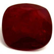 Cushion 0.74 Red Ruby - #1085348