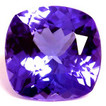 Cushion 1.25 Tanzanite - #1086381