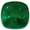 Cushion 3.40 Green Emerald - #1090630