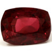 Cushion 0.62 Red Ruby - #1112366