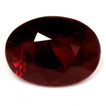 Oval 0.82 Red Ruby - #1112375