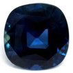Cushion 1.38 Blue Sapphire - #1112795