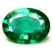 Oval 1.23 Green Emerald - #1125404