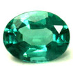 Oval 0.98 Green Emerald - #1125405