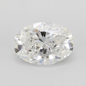 Oval 5.46 E VVS2 - #1047012 - Lab Grown