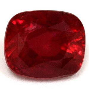 Cushion 1.61 Red Ruby - #1067361