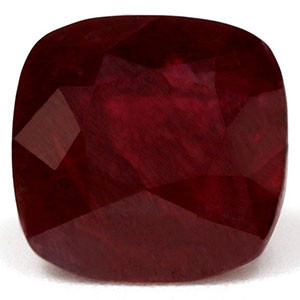 Cushion 2.93 Red Ruby - #1067351