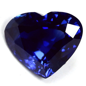 Heart 2.51 Blue Sapphire - #1067316