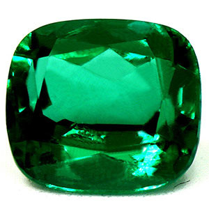 Cushion 1.61 Green Emerald - #1067652