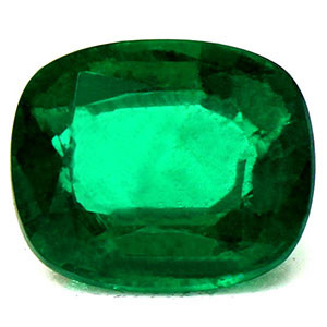 Cushion 0.80 Green Emerald - #1067649