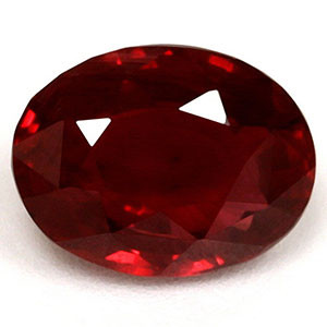 Oval 1.22 Red Ruby - #1067986