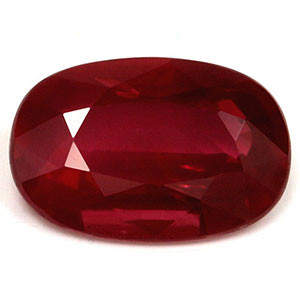Cushion 0.98 Red Ruby - #1067900