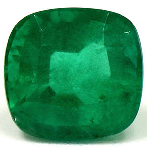 Cushion 1.51 Green Emerald - #1068143