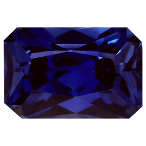Emerald 6.22 Blue Sapphire - #1068184