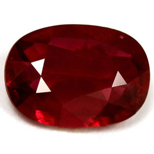 Oval 1.23 Red Ruby - #1068196