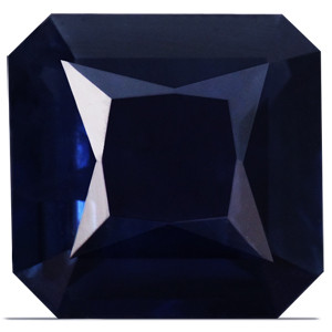 Emerald 0.96 Blue Sapphire - #1068401