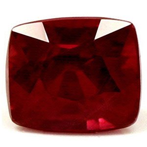 Cushion 0.66 Red Ruby - #1068104