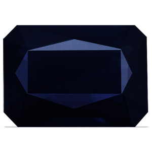 Emerald 1.05 Blue Sapphire - #1068544