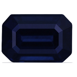 Emerald 0.96 Blue Sapphire - #1068307