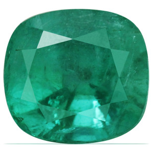 Cushion 3.72 Green Emerald - #1068376
