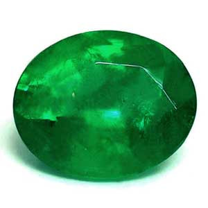 Oval 0.63 Green Emerald - #1068383