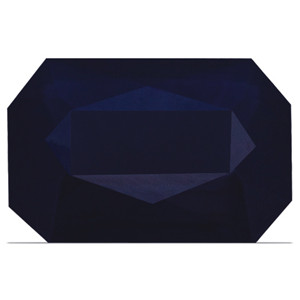 Emerald 0.96 Blue Sapphire - #1068581