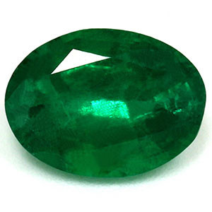 Oval 1.08 Green Emerald - #1068885
