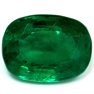 Cushion 7.66 Green Emerald - #1068830