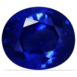 Oval 0.55 Blue Sapphire - #1068990