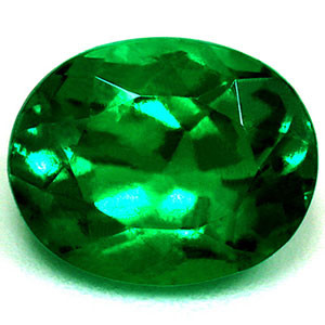 Oval 1.33 Green Emerald - #1068866