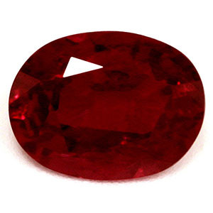 Oval 1.04 Red Ruby - #1069720