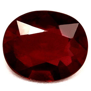 Oval 0.59 Red Ruby - #1069687