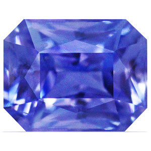 Emerald 1.24 Blue Sapphire - #1069417
