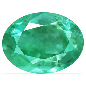 Oval 1.08 Green Emerald - #1069480
