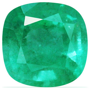 Cushion 0.79 Green Emerald - #1069260
