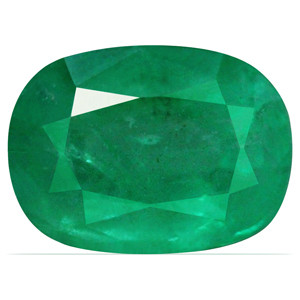 Cushion 1.39 Green Emerald - #1069604