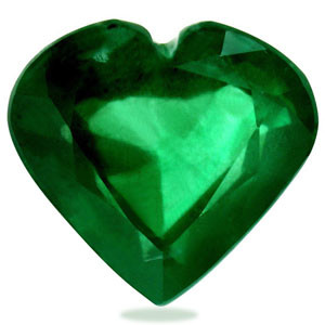 Heart 6.97 Green Emerald - #1069531