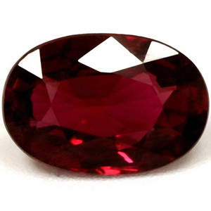 Oval 1.00 Red Ruby - #1069731