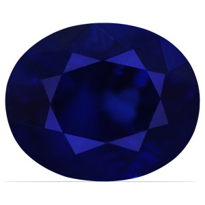Oval 0.77 Blue Sapphire - #1070480
