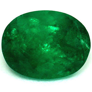 Oval 0.66 Green Emerald - #1070169